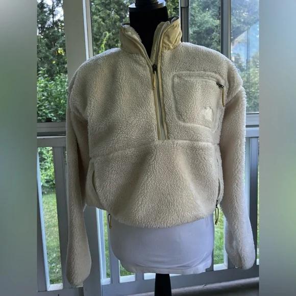 North Face W Extreme Pile Pullover Quarter-Zip - Picture 1 of 7